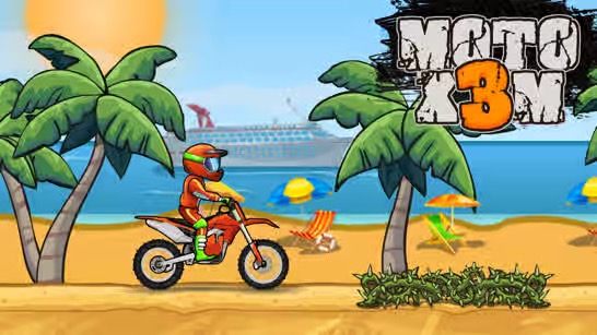 Moto X3M Pool Party Game Preview